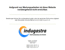 Tablet Screenshot of indugastra.de
